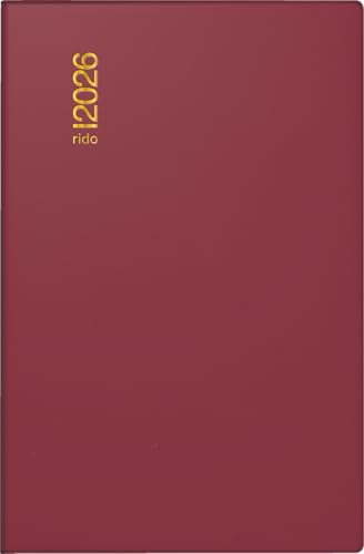 rido/idé Taschenkalender Mod. partner/Industrie I 2026 | A7, Kunststoff, bordeaux rido/idé Taschenkalender Mod. partner/Industrie I 2026 | A7, Kunststoff, bordeaux von rido/idé