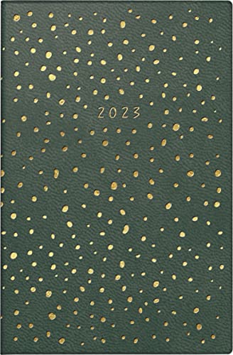 rido/idé Wochenkalender „Confetti“ Modell partner/Industrie I 2023 Blattgröße 7,2 x 11,2 cm dunkelgrün von rido/idé