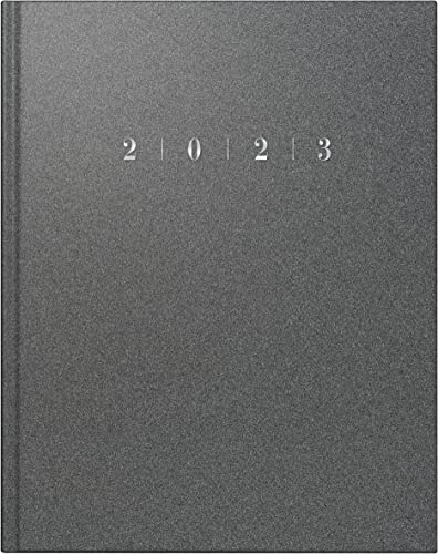 rido/idé Wochenkalender Modell Managerkalender TM 2023 Blattgröße 20,5 x 26 cm grau von rido/idé