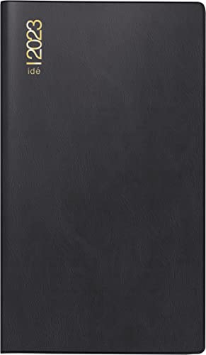 rido/idé Wochenkalender Modell TM 15 2023 Blattgröße 8,7 x 15,3 cm schwarz von rido/idé