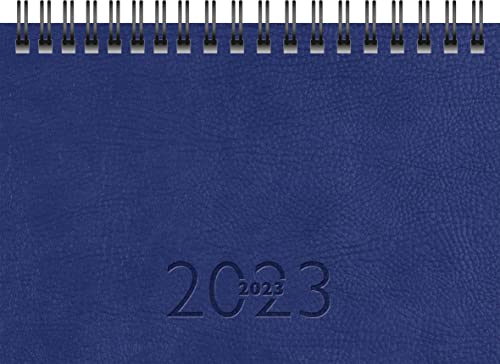 rido/idé Wochenkalender Modell TM 17/contacter 2023 Blattgröße 8,7 x 15,3 cm blau von rido/idé