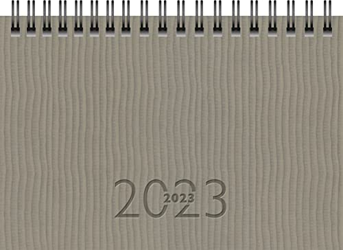 rido/idé Wochenkalender Modell TM 17/contacter 2023 Blattgröße 8,7 x 15,3 cm grau von rido/idé