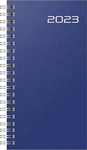 rido/idé Wochenkalender Modell Timing 2 2023 Blattgröße 9,3 x 17,2 cm blau von rido/idé