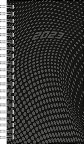 rido/idé Wochenkalender Modell Timing 2 2023 Blattgröße 9,3 x 17,2 cm schwarz von rido/idé