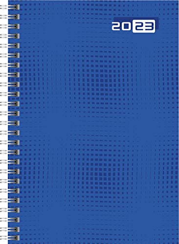 rido/idé Wochenkalender Modell futura 2 2023 Blattgröße 14,8 x 20,8 cm blau von rido/idé