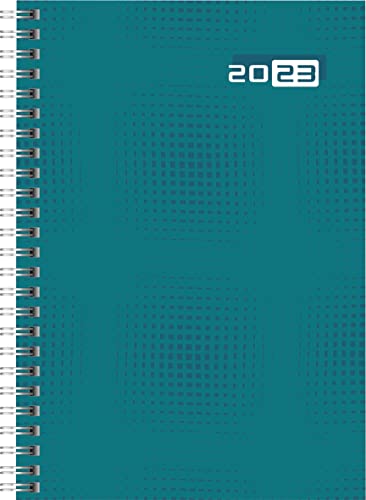 rido/idé Wochenkalender Modell futura 2 2023 Blattgröße 14,8 x 20,8 cm petrol von rido/idé