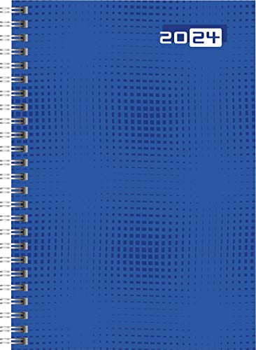 rido/idé Wochenkalender Modell futura 2 2024 2 Seiten = 1 Woche Blattgröße 14,8 x 20,8 cm blau rido/idé Wochenkalender Modell futura 2 2024 2 Seiten = 1 Woche Blattgröße 14,8 x 20,8 cm blau von rido/idé