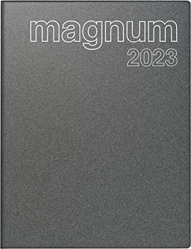 rido/idé Wochenkalender Modell magnum 2023 Blattgröße 18,3 x 24 cm grau, 7027083803 von rido/idé