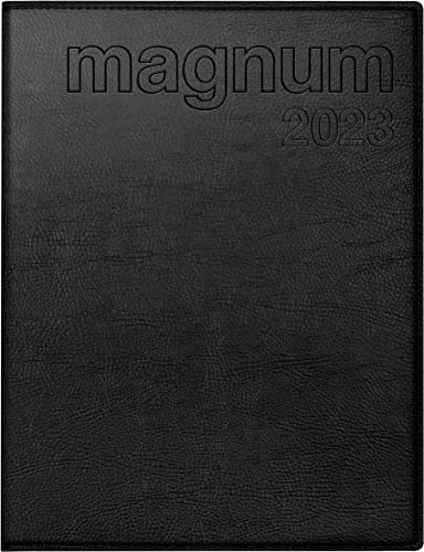 rido/idé Wochenkalender Modell magnum 2023 Blattgröße 18,3 x 24 cm schwarz von rido/idé