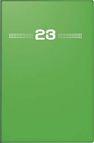 rido/idé Wochenkalender Modell partner/Industrie I 2023 Blattgröße 7,2 x 11,2 cm grün von rido/idé