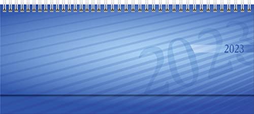 rido/idé Wochenkalender Modell septant 2023 Blattgröße 30,5 x 10,5 cm blau von rido/idé
