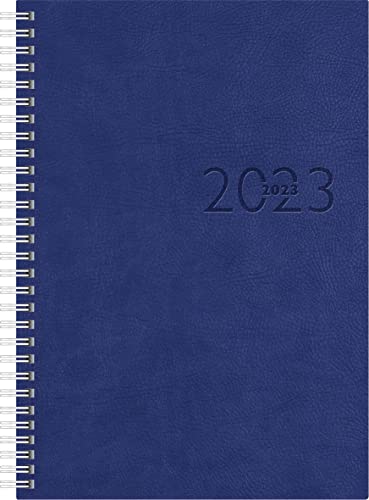 rido/idé Wochenkalender Modell studioplan int. 2023 Blattgröße 16,8 x 24 cm blau von rido/idé