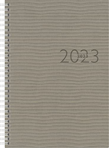 rido/idé Wochenkalender Modell studioplan int. 2023 Blattgröße 16,8 x 24 cm grau, 7023036803 von rido/idé