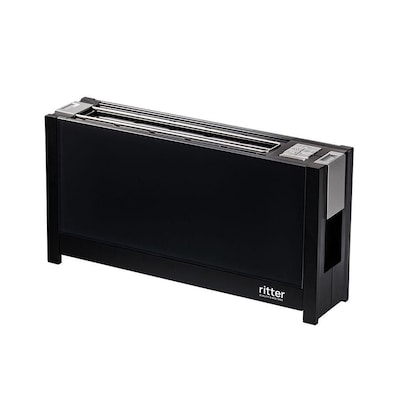 ritter volcano 5 Langschlitz-Toaster mit Glasfronten schwarz ritter volcano 5 Langschlitz-Toaster mit Glasfronten schwarz von ritter