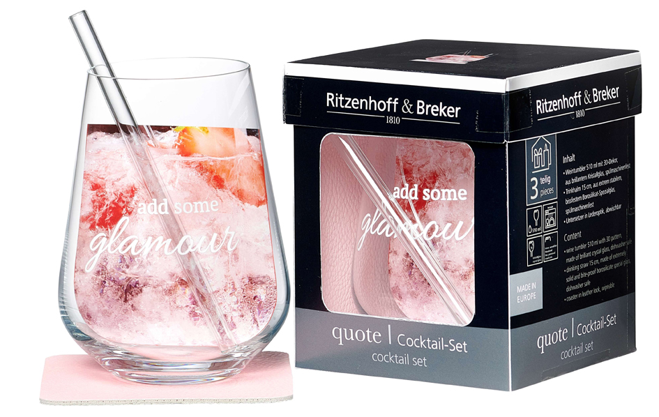 Ritzenhoff & Breker Cocktail-Set GLAMOUR, 3-teilig von ritzenhoff & breker