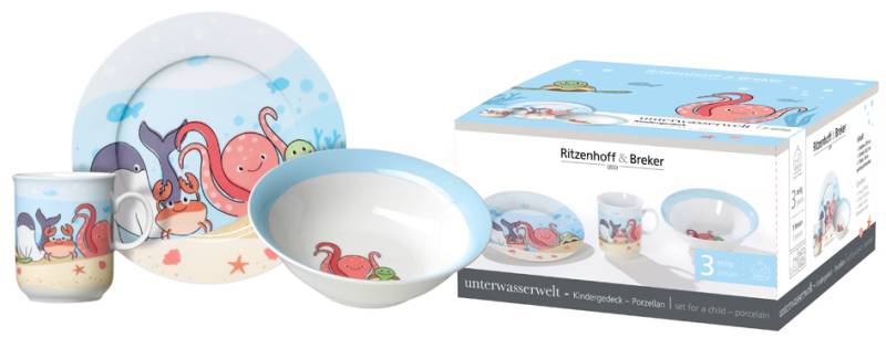 Ritzenhoff & Breker Geschirr-Set UNTERWASSERWELT von ritzenhoff & breker