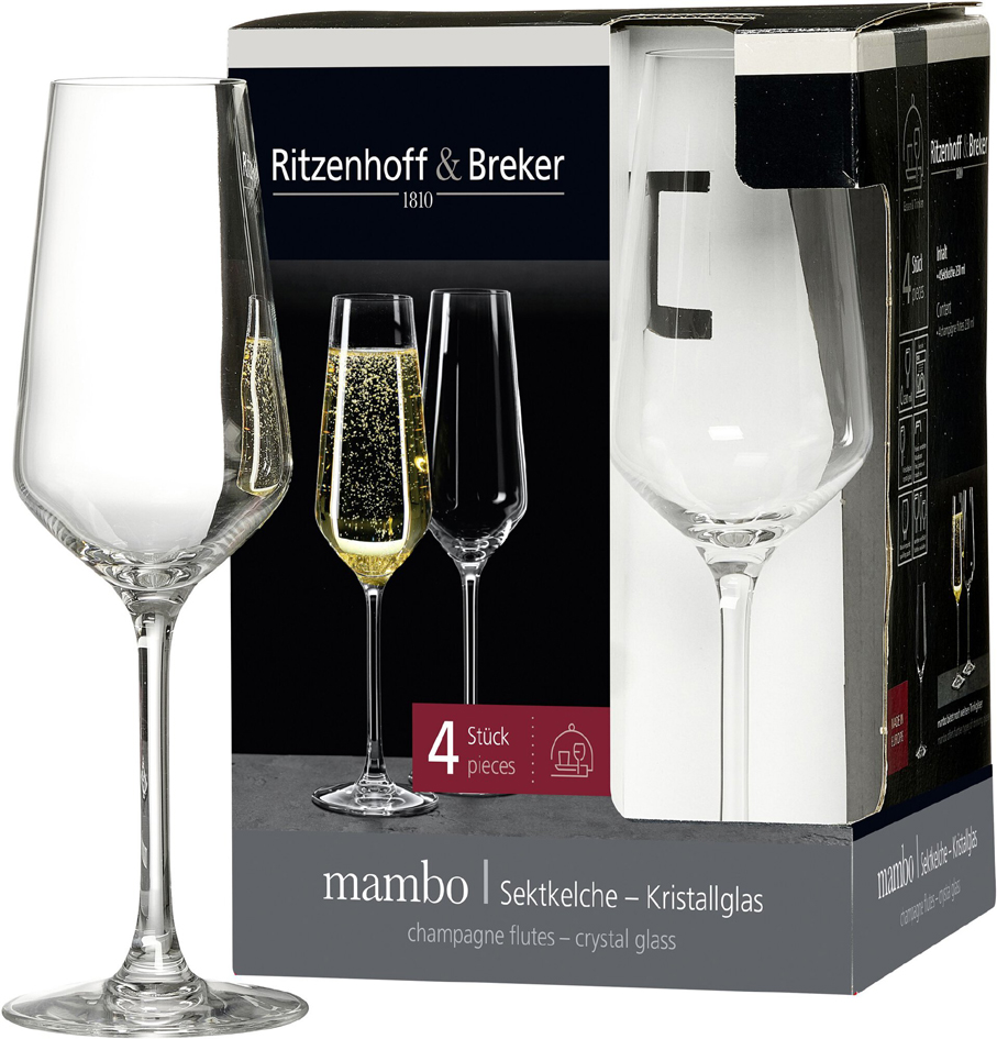 Ritzenhoff & Breker Sektglas MAMBO, 0,23 l von ritzenhoff & breker