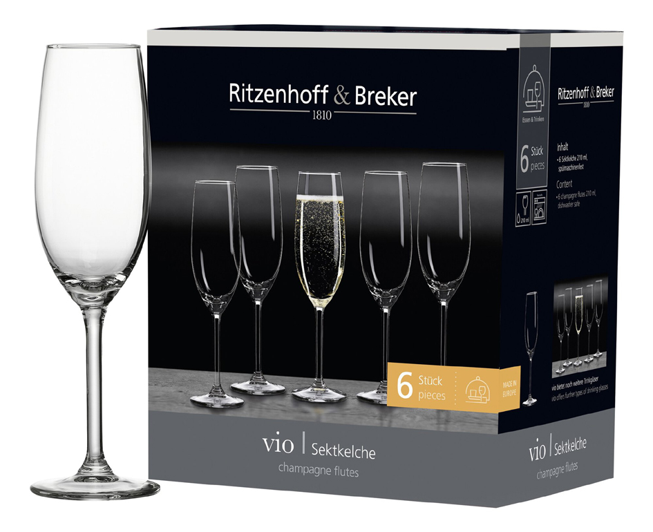 Ritzenhoff & Breker Sektglas VIO, 0,21 l von ritzenhoff & breker