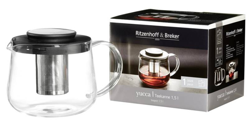 Ritzenhoff & Breker Teekanne YUCCA, aus Glas, 1,5 Liter von ritzenhoff & breker