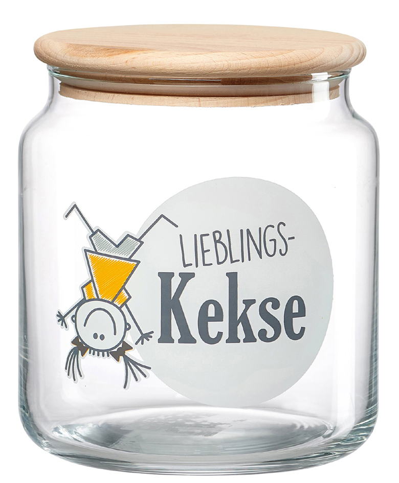 Ritzenhoff & Breker Vorratsglas LIEBLINGSKEKSE, 1,1 Liter von ritzenhoff & breker