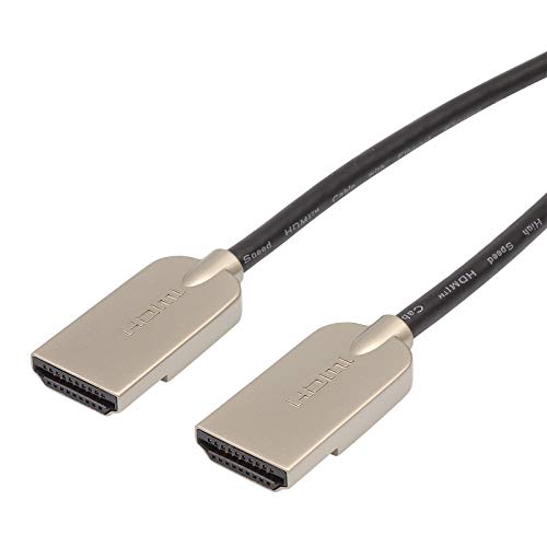 rocabo FlexWire HDMI Kabel 4K hochflexibel - High Speed - mit Ethernet/Audio Rückkanal - UHD 2160p HD 1080p 3D Xbox PS - vergoldete Stecker - extra flexibel und dünn - schwarz 1,5m 150cm von rocabo