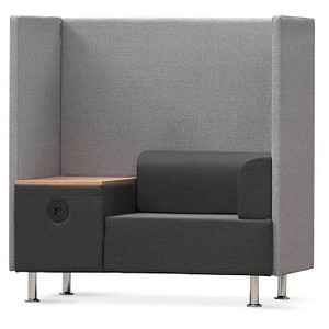 rocada Besprechungsecke Soft Seating schwarz, grau grau Stoff von rocada