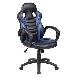 rocada Gaming Stuhl STUDENT, R913335 Kunstleder blau von rocada