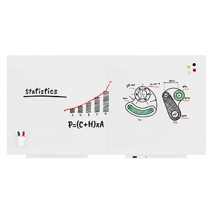 rocada Whiteboard PRO SkinWB 200,0 x 100,0 cm weiß Stahl rocada Whiteboard PRO SkinWB 200,0 x 100,0 cm weiß Stahl von rocada
