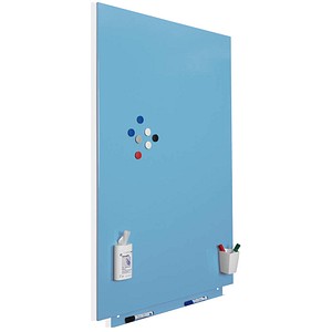 rocada Whiteboard Skin 100,0 x 150,0 cm blau lackierter Stahl von rocada
