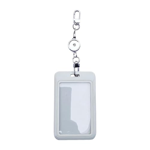 rockible Einziehbarer Ausweishalter, Schiebe Ausweishalter, Schulausweis Ausweis Lanyard für, Hellgrau rockible Einziehbarer Ausweishalter, Schiebe Ausweishalter, Schulausweis Ausweis Lanyard für, Hellgrau von rockible
