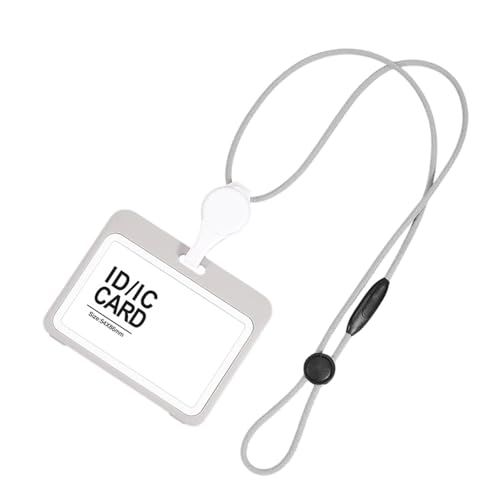 rockible Holder Nurse Card Inhaber, Dehnbare Lanyard ID Karte für Amt, Graue Horizontale rockible Holder Nurse Card Inhaber, Dehnbare Lanyard ID Karte für Amt, Graue Horizontale von rockible