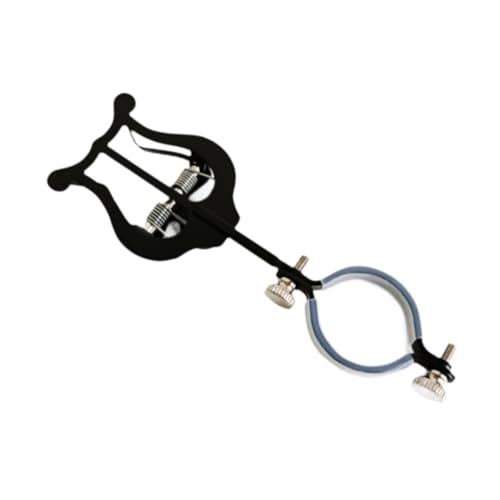 rockible Marschgabel für Trompeten, Marschgabel für Waldhorn/Trompete, FlötenmarschgabelMarschgabel, Notenhalter Klarinette Saxophone, Universal-Blatt für Klarinetten-Marschgabel, Trompeten-Blattclip von rockible
