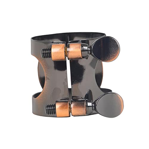 rockible Saxophon-Mundstück mit verstellbarer Klemme - Hochwertiges Zubehör für Saxophonisten, Kupfer Alt rockible Saxophon-Mundstück mit verstellbarer Klemme - Hochwertiges Zubehör für Saxophonisten, Kupfer Alt von rockible