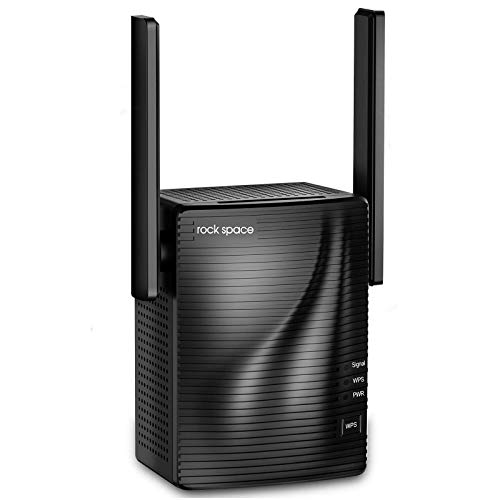 Rockspace WLAN Repeater AC1200, WLAN Verstärker Dualband 5GHz & 2.4GHz, WiFi Verstärker Kompatibel mit Allen Geräten, Abdeckung bis zu 200 m² Rockspace WLAN Repeater AC1200, WLAN Verstärker Dualband 5GHz & 2.4GHz, WiFi Verstärker Kompatibel mit Allen Geräten, Abdeckung bis zu 200 m² von rockspace