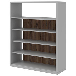 röhr Aktenregal quantum grau, eiche 120,0 x 40,0 x 152,0 cm röhr Aktenregal quantum grau, eiche 120,0 x 40,0 x 152,0 cm von röhr