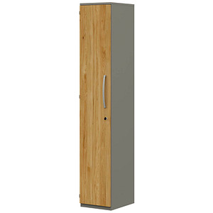 röhr Aktenschrank Techno, 019-461-6110-31-B1 grau 5 Fachböden 42,7 x 43,0 x 217,4 cm von röhr