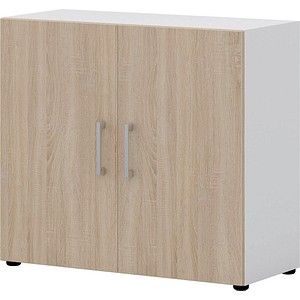 röhr Aktenschrank direct.office, 859S221000 sonoma-eiche, weiß 1 Fachboden 80,0 x 33,5 x 72,0 cm von röhr