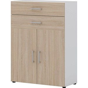 röhr Aktenschrank direct.office, 859S371000 weiß, eiche 1 Fachboden 80,0 x 33,5 x 107,2 cm röhr Aktenschrank direct.office, 859S371000 weiß, eiche 1 Fachboden 80,0 x 33,5 x 107,2 cm von röhr