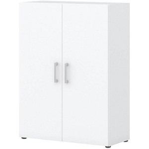 röhr Aktenschrank direct.office, 859W331000 weiß 2 Fachböden 80,0 x 33,5 x 107,2 cm von röhr