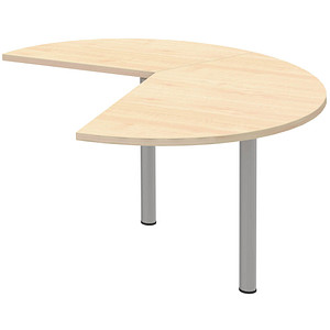 röhr Anbautisch höhenverstellbar Techno ahorn, silber freiform 130,0 x 128,0/65,0 x 68,0 - 82,0 cm röhr Anbautisch höhenverstellbar Techno ahorn, silber freiform 130,0 x 128,0/65,0 x 68,0 - 82,0 cm von röhr