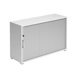 röhr Imperia Rollladenschrank weiß, silber 1 Fachboden 120,0 x 40,0 x 74,5 cm röhr Imperia Rollladenschrank weiß, silber 1 Fachboden 120,0 x 40,0 x 74,5 cm von röhr
