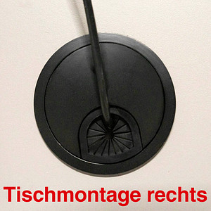 röhr Kabeldurchführung 6,0 cm anthrazit röhr Kabeldurchführung 6,0 cm anthrazit von röhr