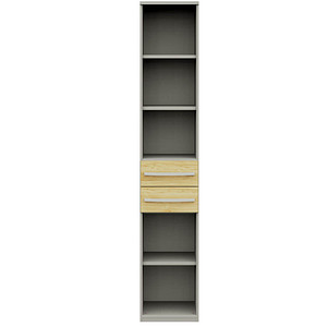 röhr Regalschrank Techno, 019-433-6110-31-B1 grau 42,7 x 43,0 x 217,4 cm röhr Regalschrank Techno, 019-433-6110-31-B1 grau 42,7 x 43,0 x 217,4 cm von röhr