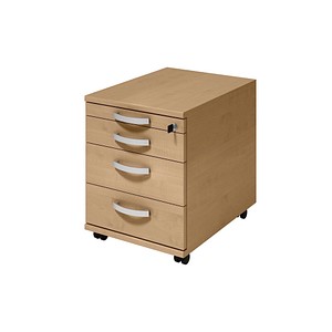 röhr Techno Rollcontainer ahorn 4 Auszüge 43,0 x 60,0 x 54,4 cm röhr Techno Rollcontainer ahorn 4 Auszüge 43,0 x 60,0 x 54,4 cm von röhr