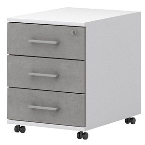 röhr direct.office Rollcontainer beton 3 Auszüge 42,5 x 50,0 x 55,0 cm röhr direct.office Rollcontainer beton 3 Auszüge 42,5 x 50,0 x 55,0 cm von röhr