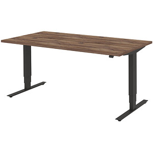 röhr quantum elektrisch höhenverstellbarer Schreibtisch eiche rechteckig, T-Fuß-Gestell grau 180,0 x 80,0 cm röhr quantum elektrisch höhenverstellbarer Schreibtisch eiche rechteckig, T-Fuß-Gestell grau 180,0 x 80,0 cm von röhr