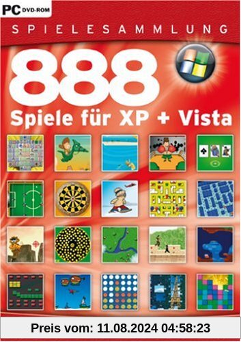 888 Spiele für XP und Vista (DVD-ROM) von rondomedia GmbH