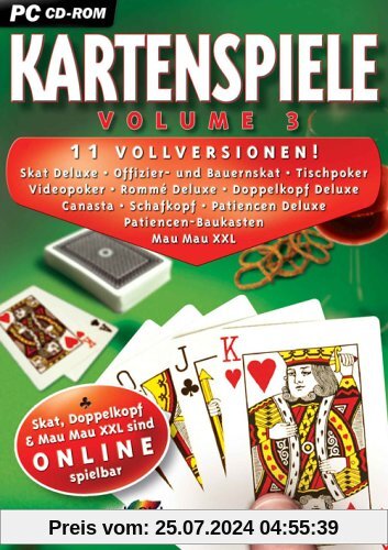 Kartenspiele Volume 3 von rondomedia GmbH