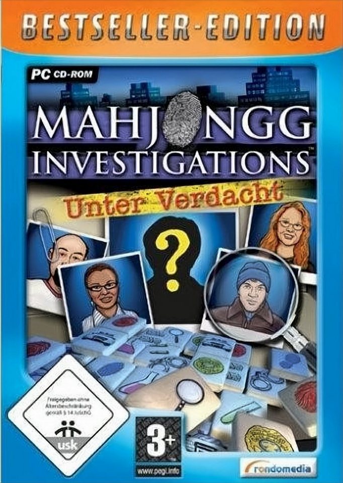 Mahjongg Investigations - Unter Verdacht PC von rondomedia