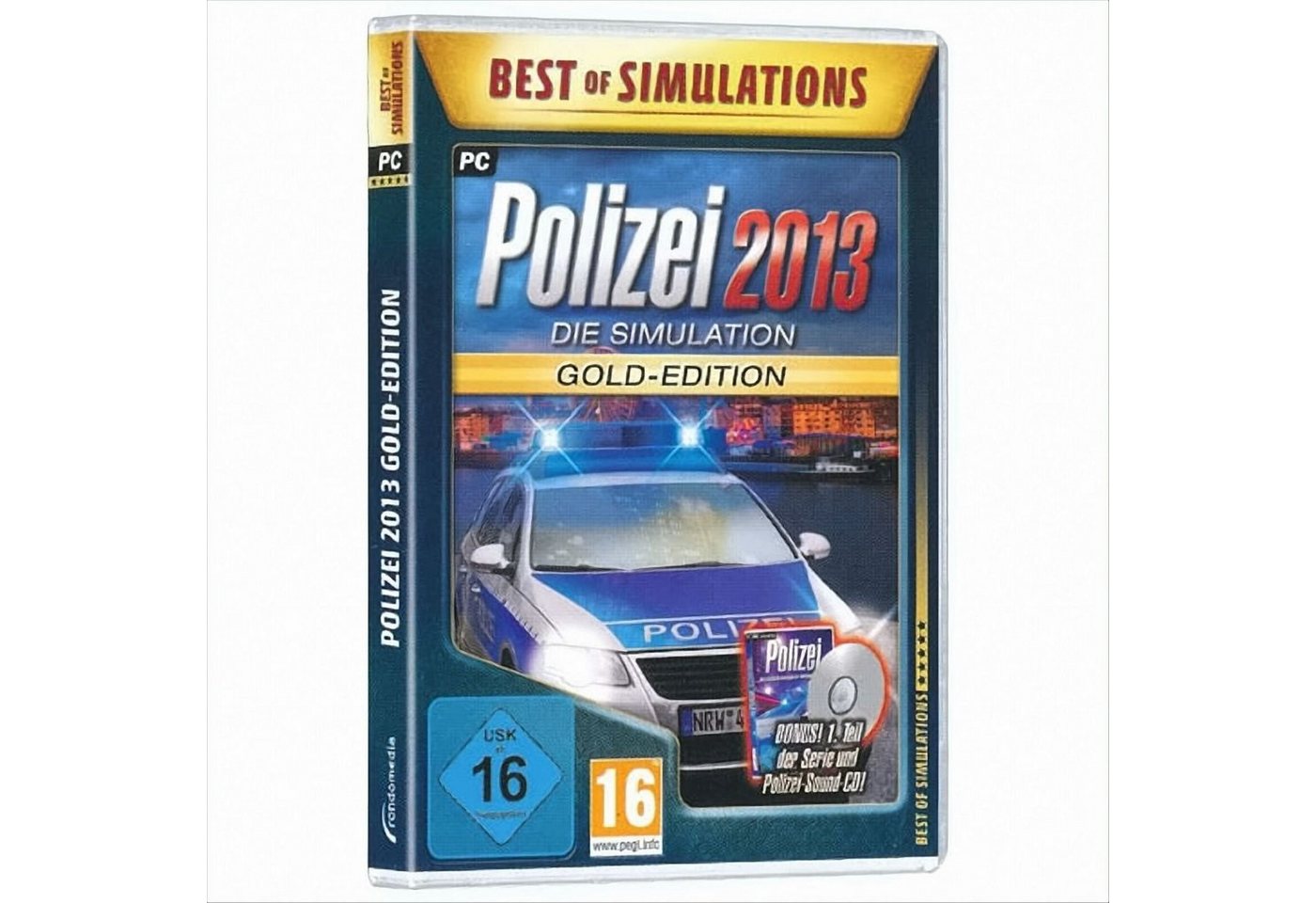 PC DVD Polizei 2013 Gold Edition PC von rondomedia